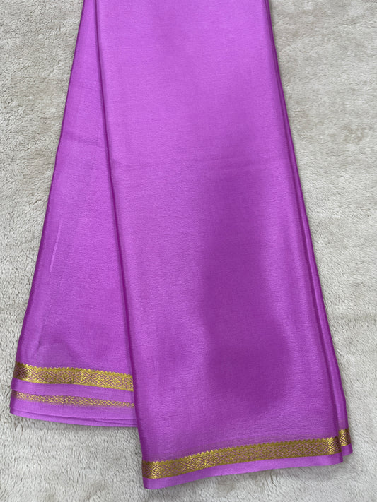 Pure crepe Mysore silk-Piping Self(1103603)