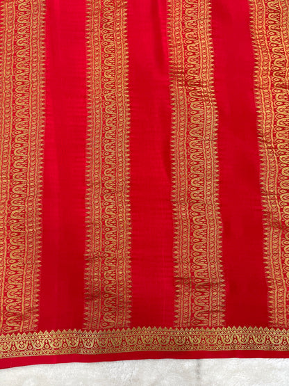 Pure crepe Mysore silk saree 13105584