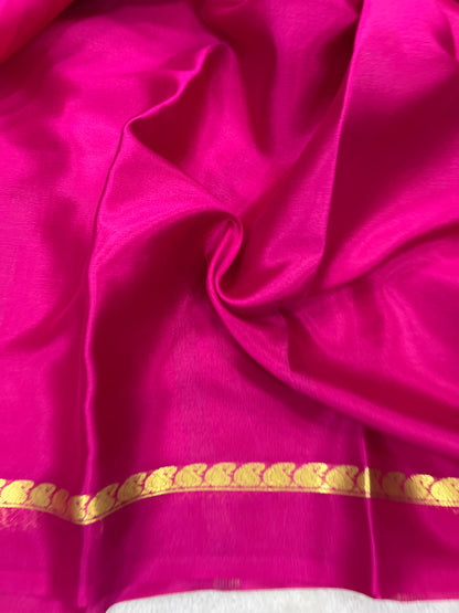 Pure crepe Mysore silk-Piping Self(1103603)