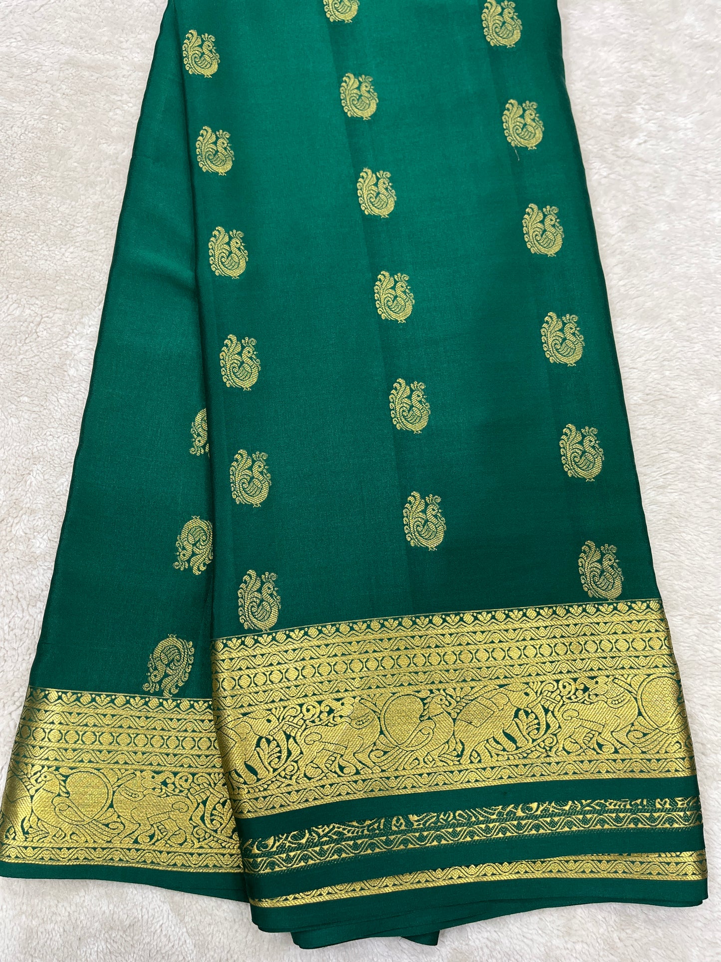 Pure Mysore silk saree- Butta(259871)