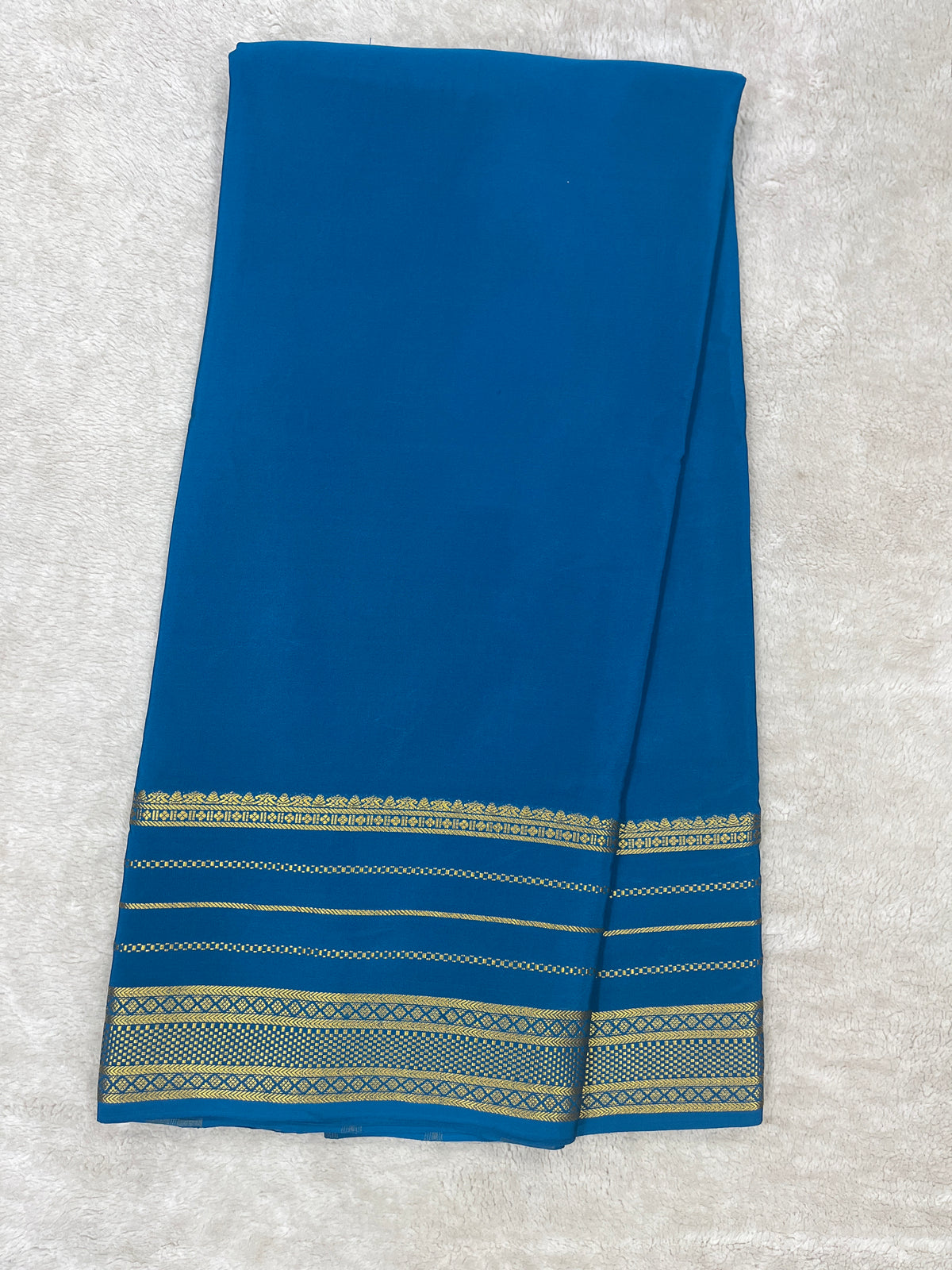 Pure Mysore Silk Saree-(143581)