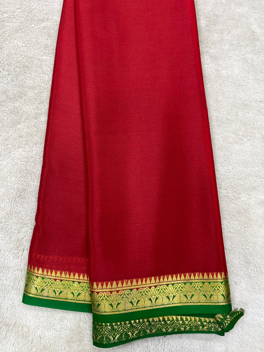 Pure crepe Mysore silk-Piping Contrast(1103601)