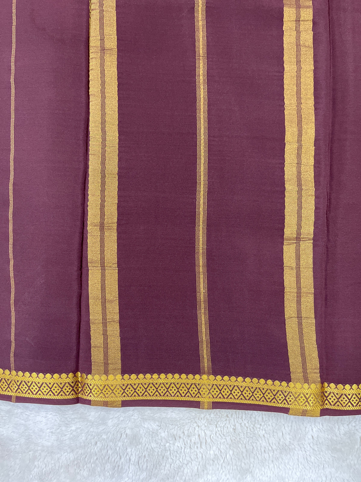 Pure Mysore silk saree-(1446816)