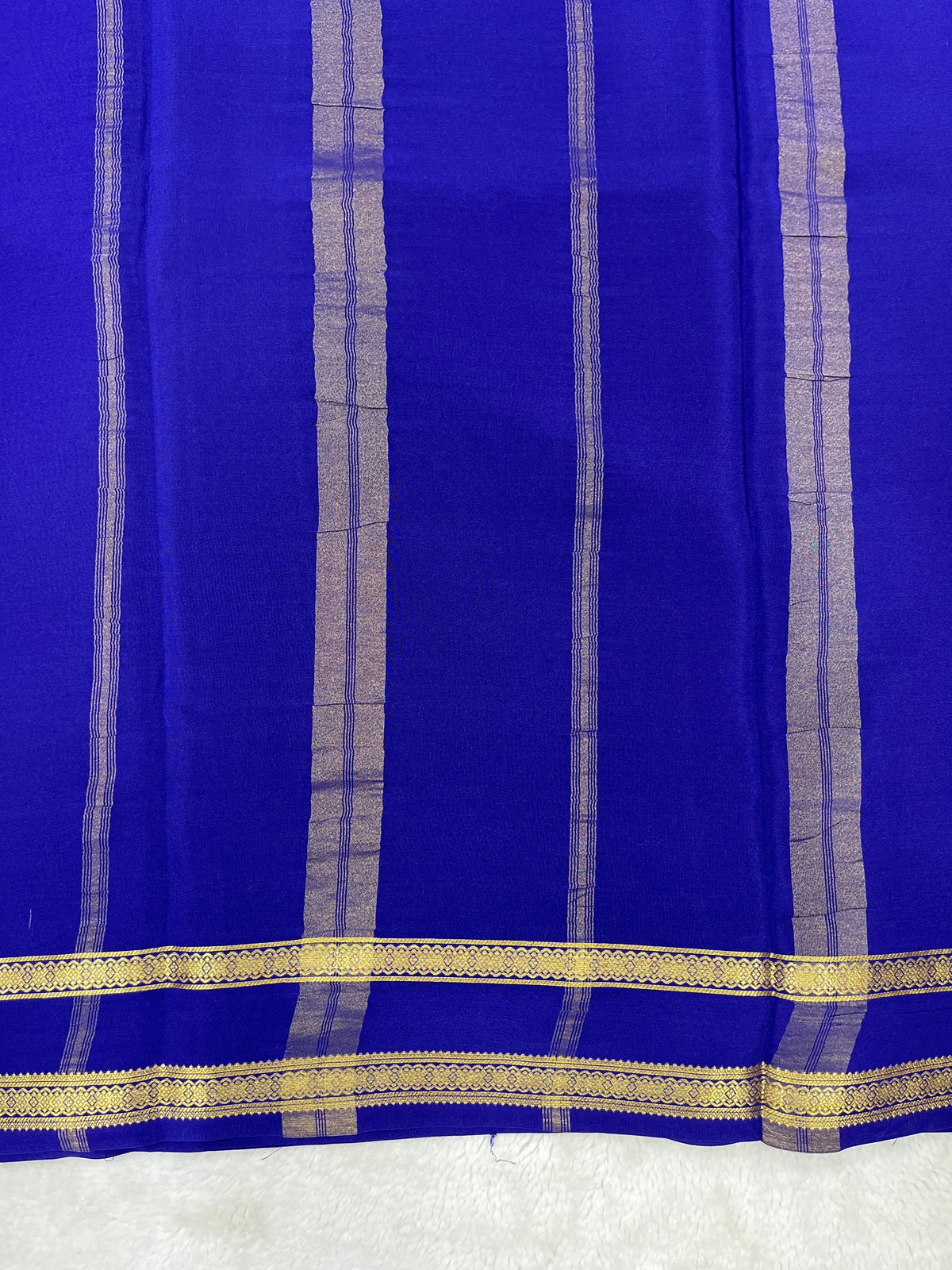 Pure Mysore silk saree -(145142)