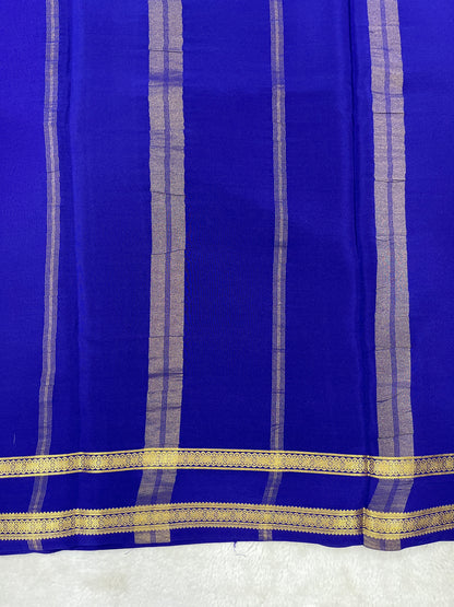 Pure Mysore silk saree -(145142)
