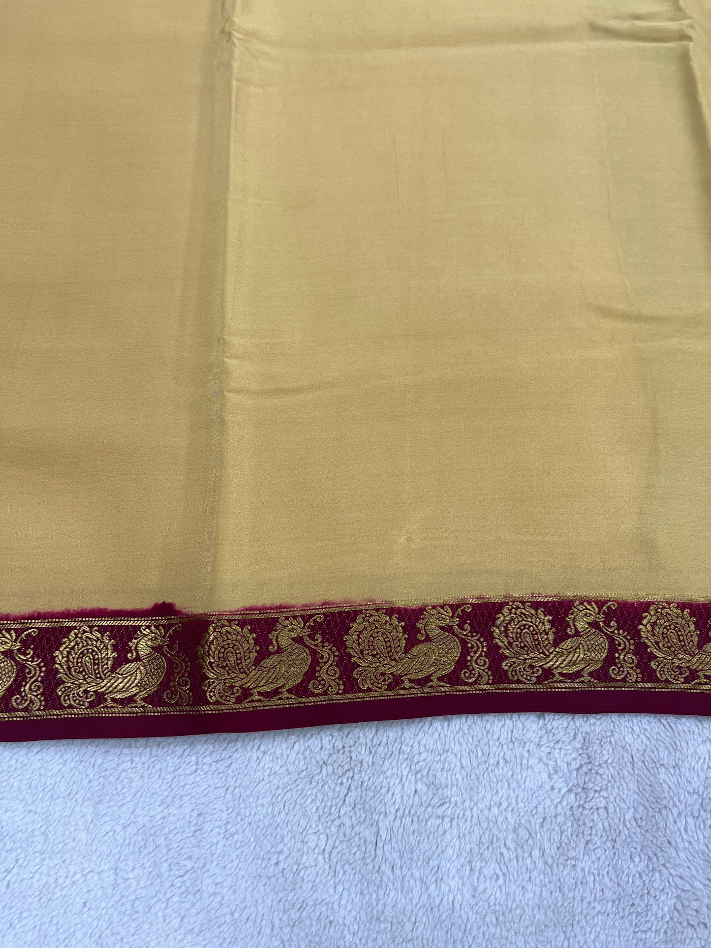 Sliver Based Zari Pure Mysore Silk Saree