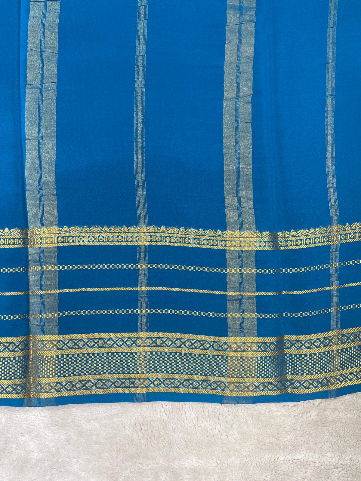 Pure Mysore Silk Saree-(143581)