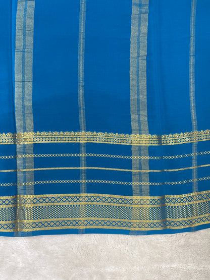 Pure Mysore Silk Saree-(143581)