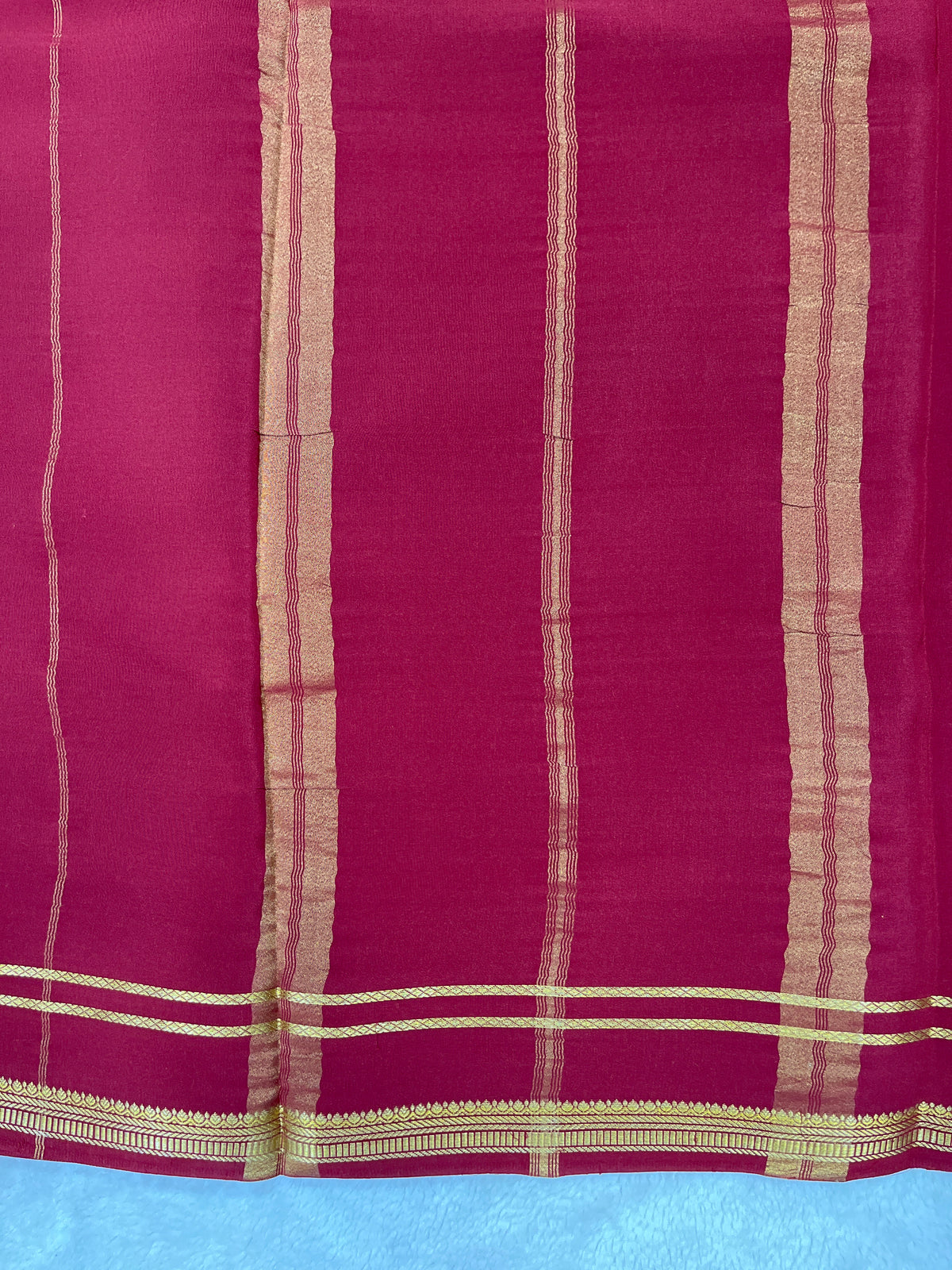 Pure Mysore silk saree -(145292)