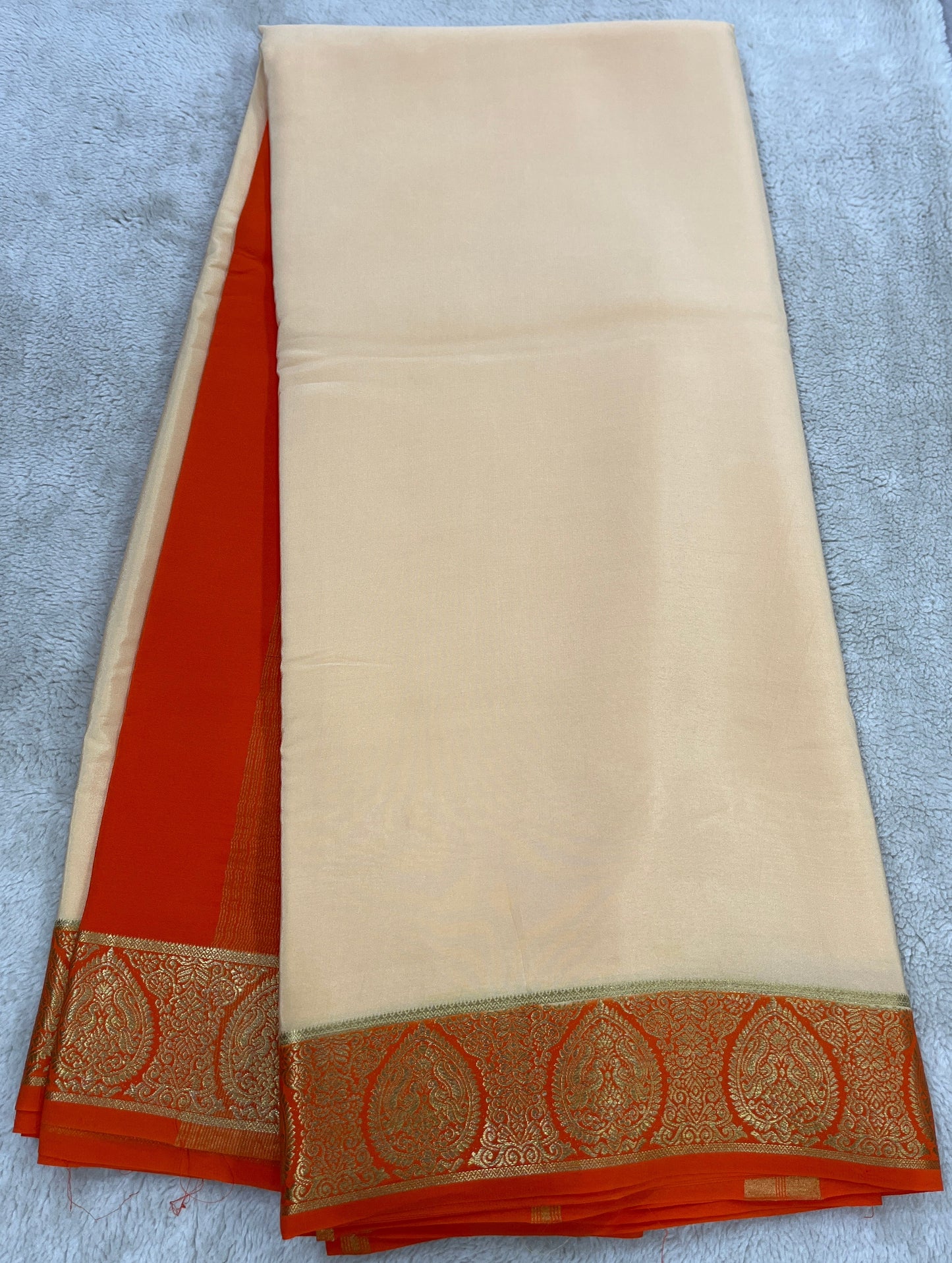 Sliver Based Zari Pure Mysore Silk Saree