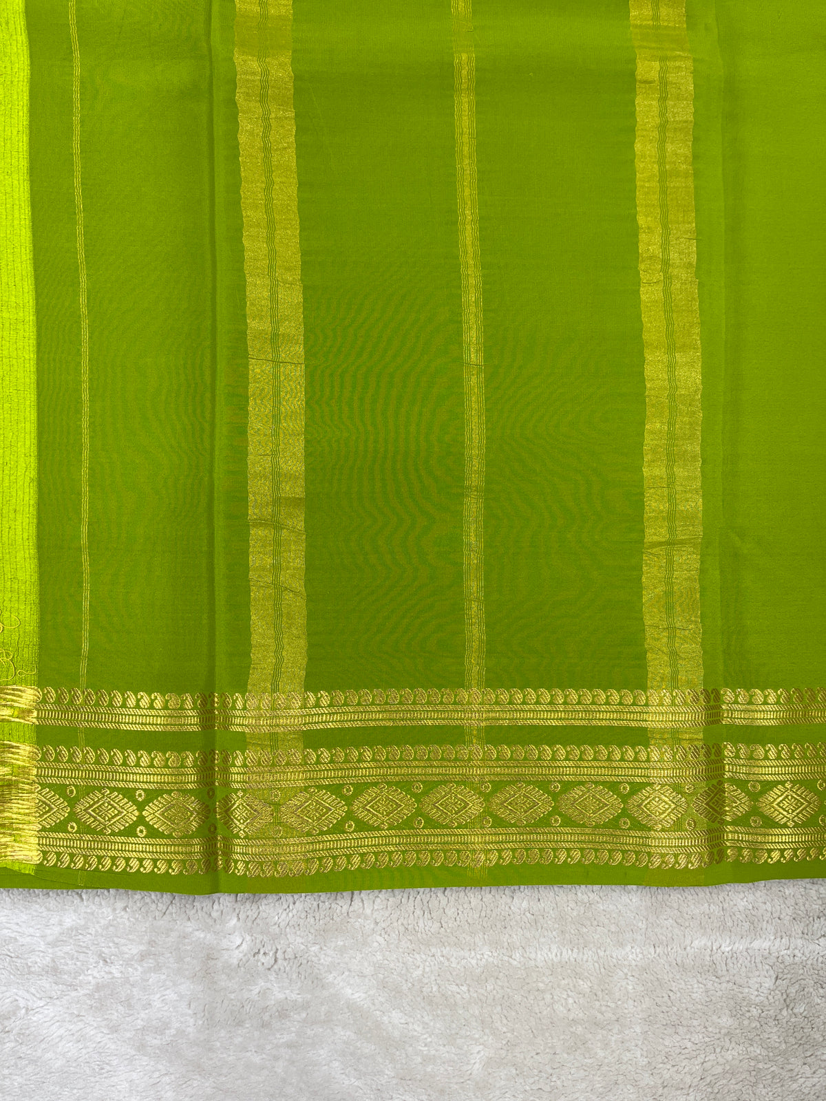 Pure Mysore Silk Saree-(14601221)