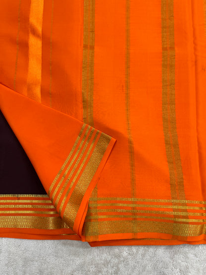 Sliver Based zari Pure Mysore Silk Saree