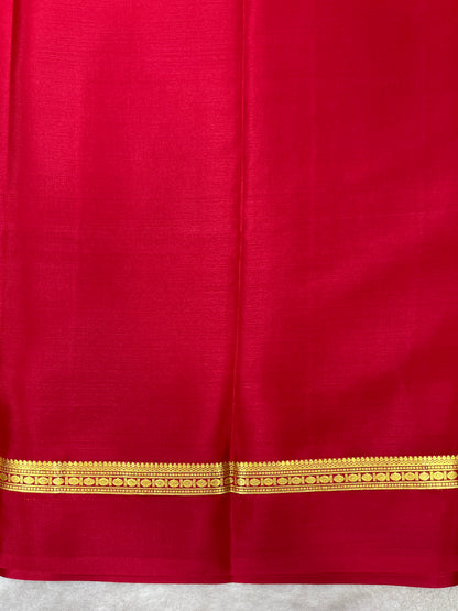 Pure crepe Mysore silk saree 26387301 (70gsm)