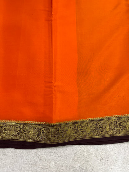 Sliver Based Zari Pure Mysore Silk Saree