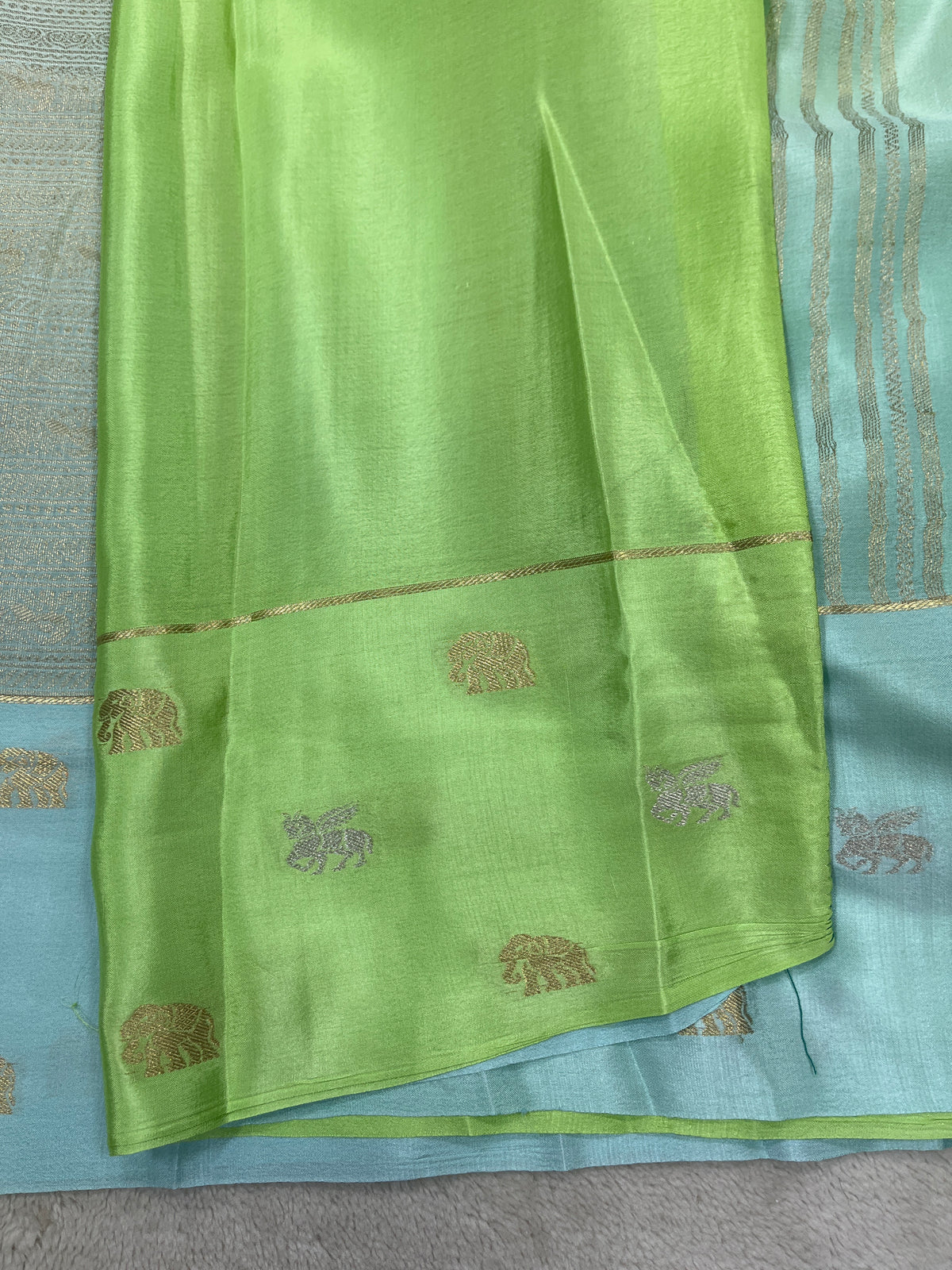 Pure crepe Mysore silk-SVS/KD/BOR(15080802)