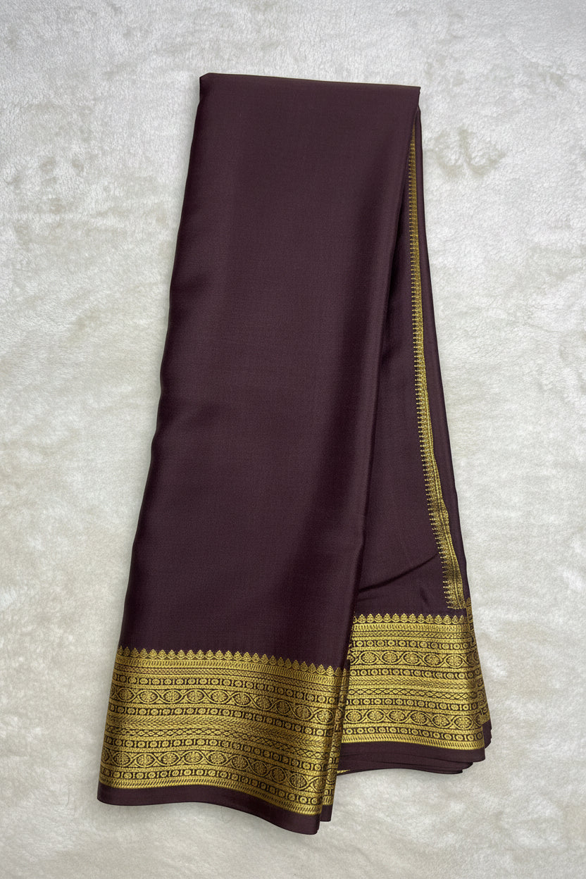 Pure crepe Mysore silk -(131036411)