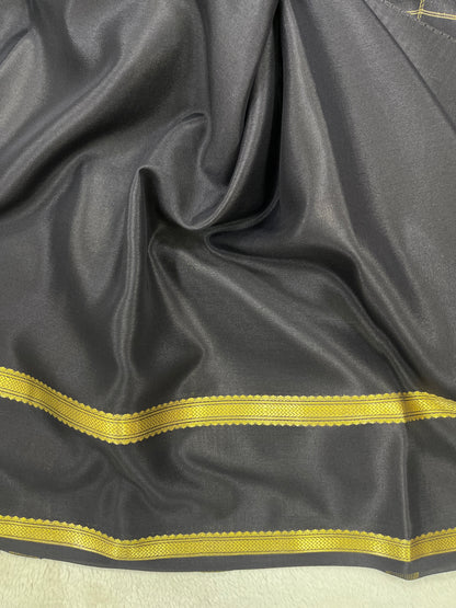 Pure crepe Mysore silk-Hema Big Checks (131036404)