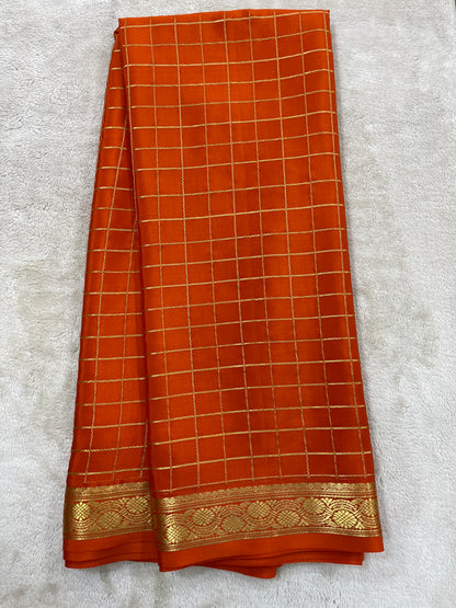 Pure crepe Mysore silk 1111105,(120GSM)