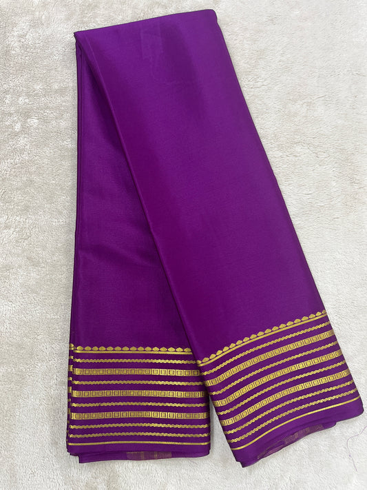 Pure crepe Mysore silk-2 Lines 100 Gsm(110865)
