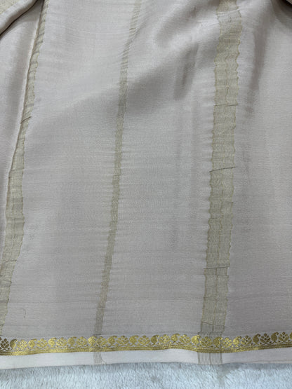 Pure crepe Mysore silk-Piping Contrast(131036406)