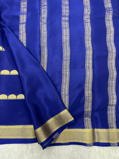 Pure Crepe Mysore Silk all checks - 1145317
