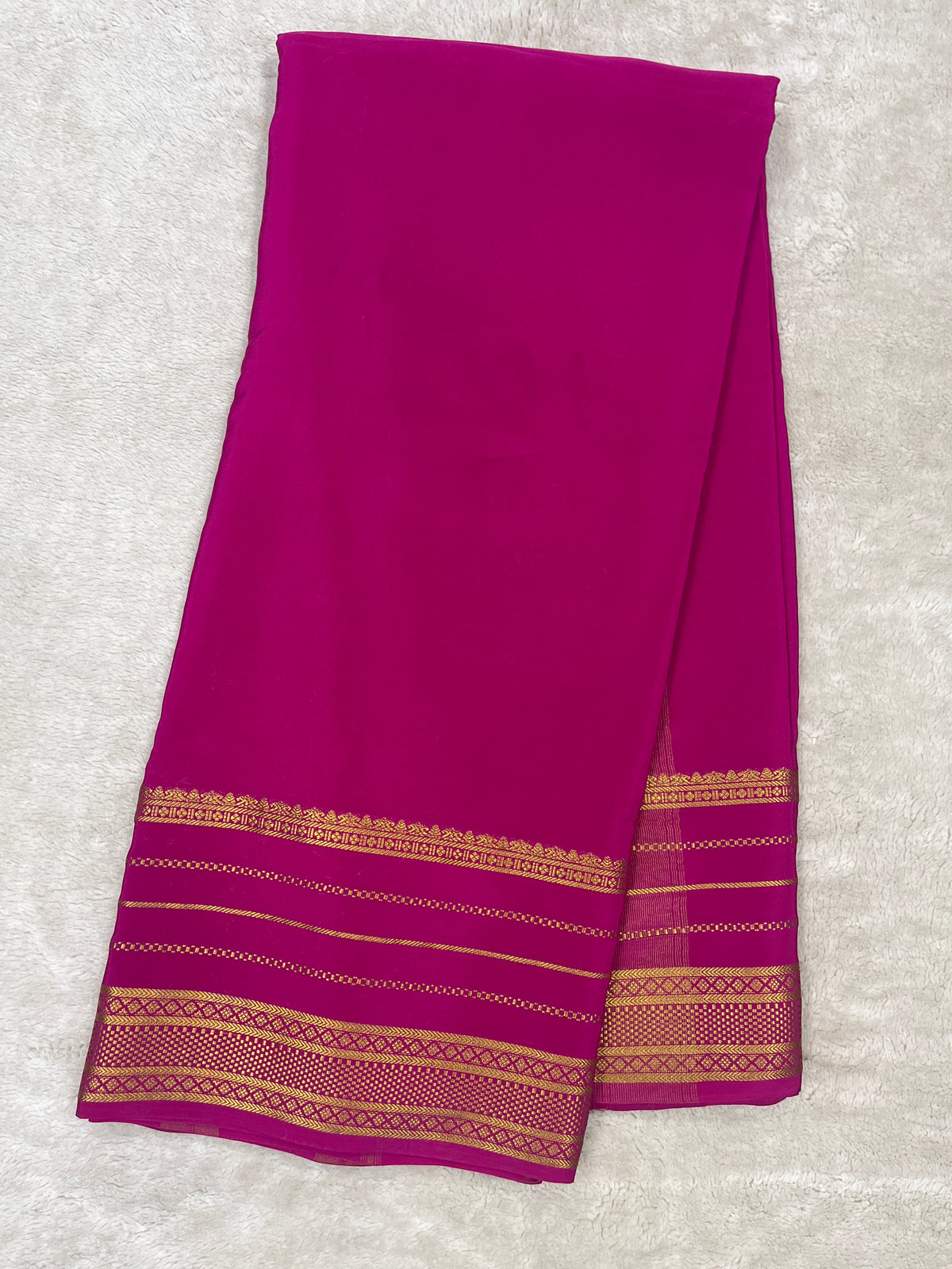 Pure Mysore Silk Saree-(143581)