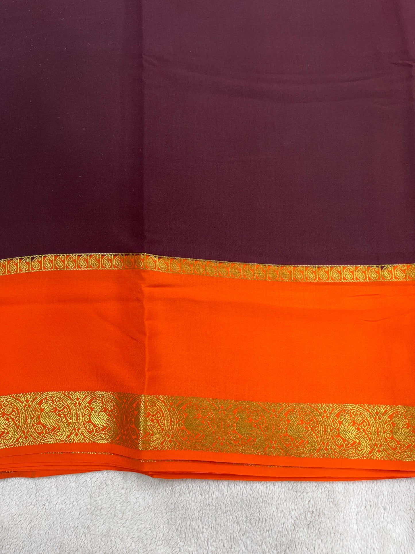 Sliver Based Zari Pure Mysore Silk Saree