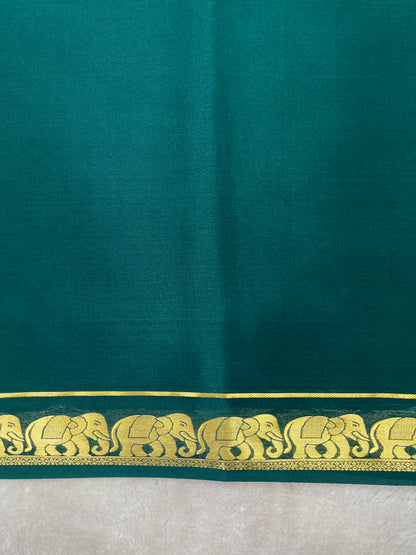 Pure crepe Mysore silk saree 13106103