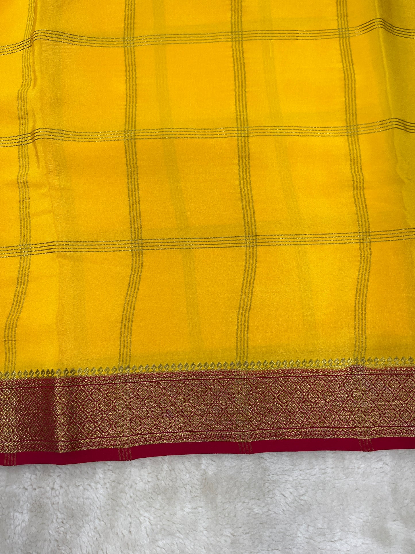Sliver zari Mysore silk sarees