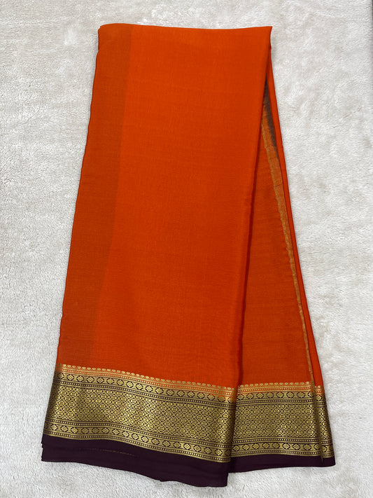 Pure crepe Mysore silk 120 GSM ( 110861 )