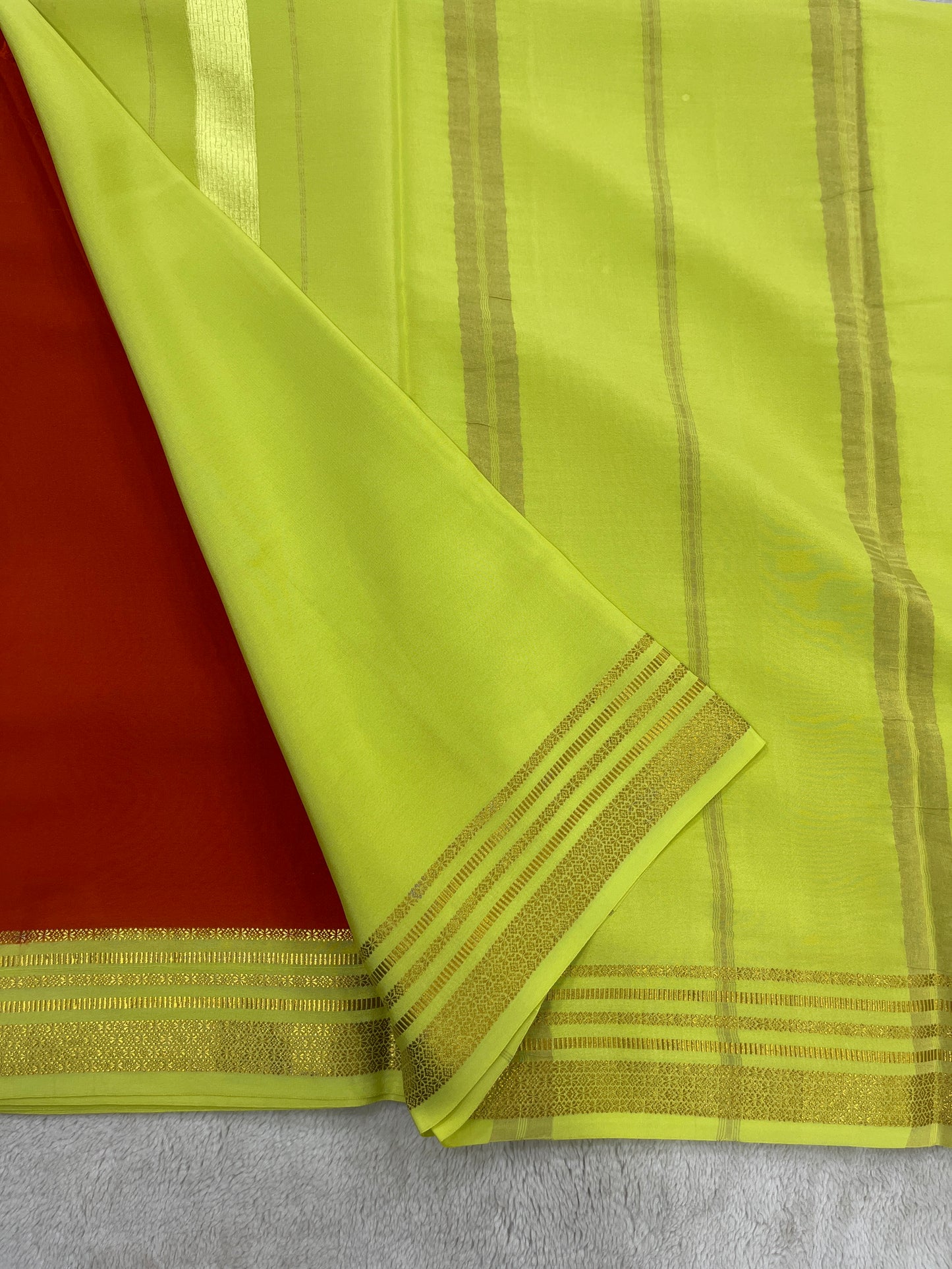 Sliver Based zari Pure Mysore Silk Saree