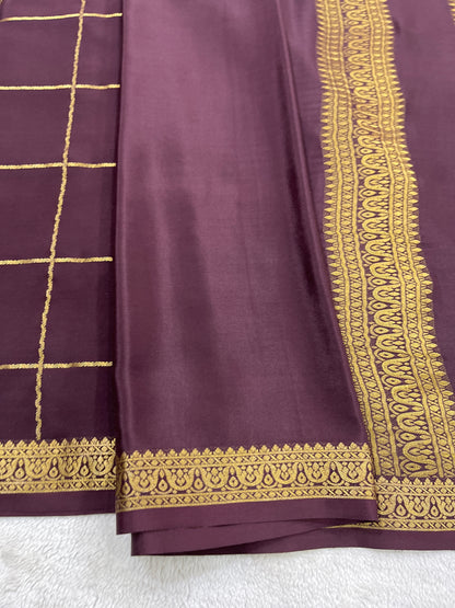 Pure crepe Mysore silk 13105584(100GSM)