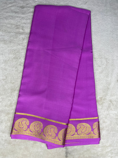 Pure Mysore crepe saree-120GSM(1104001)