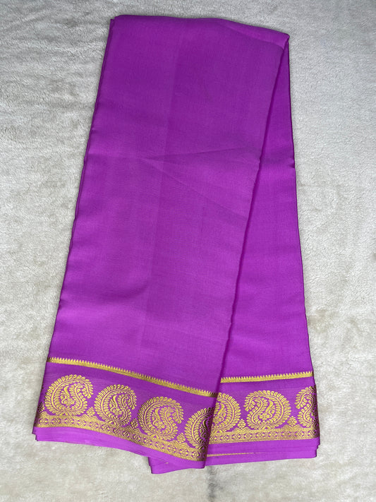Pure Mysore crepe saree-120GSM(1104001)