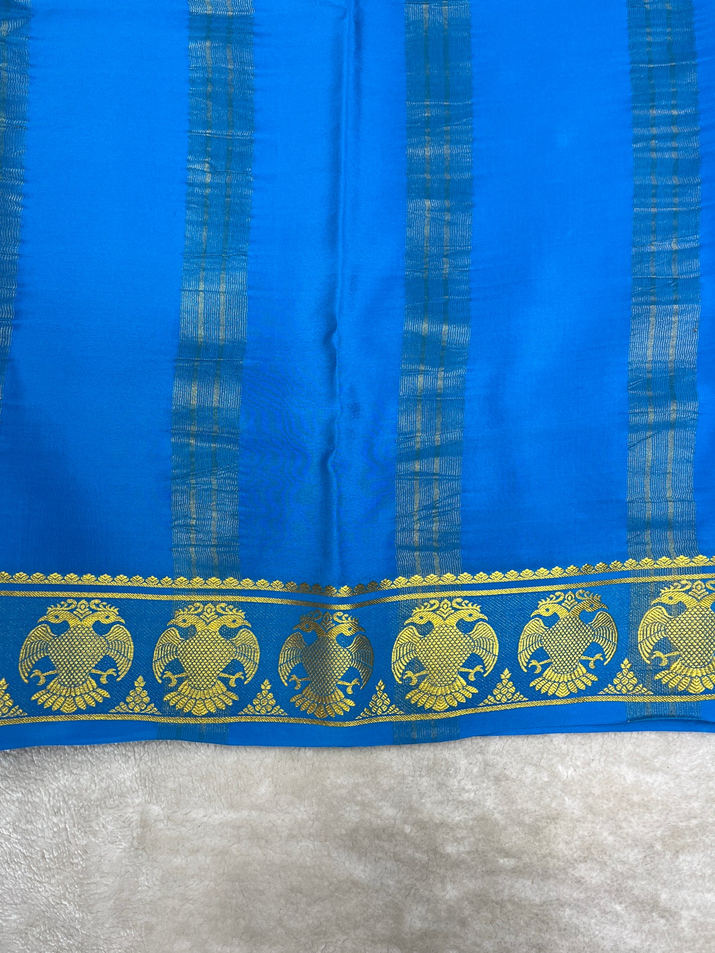 Pure Mysore crepe saree-120 GSM