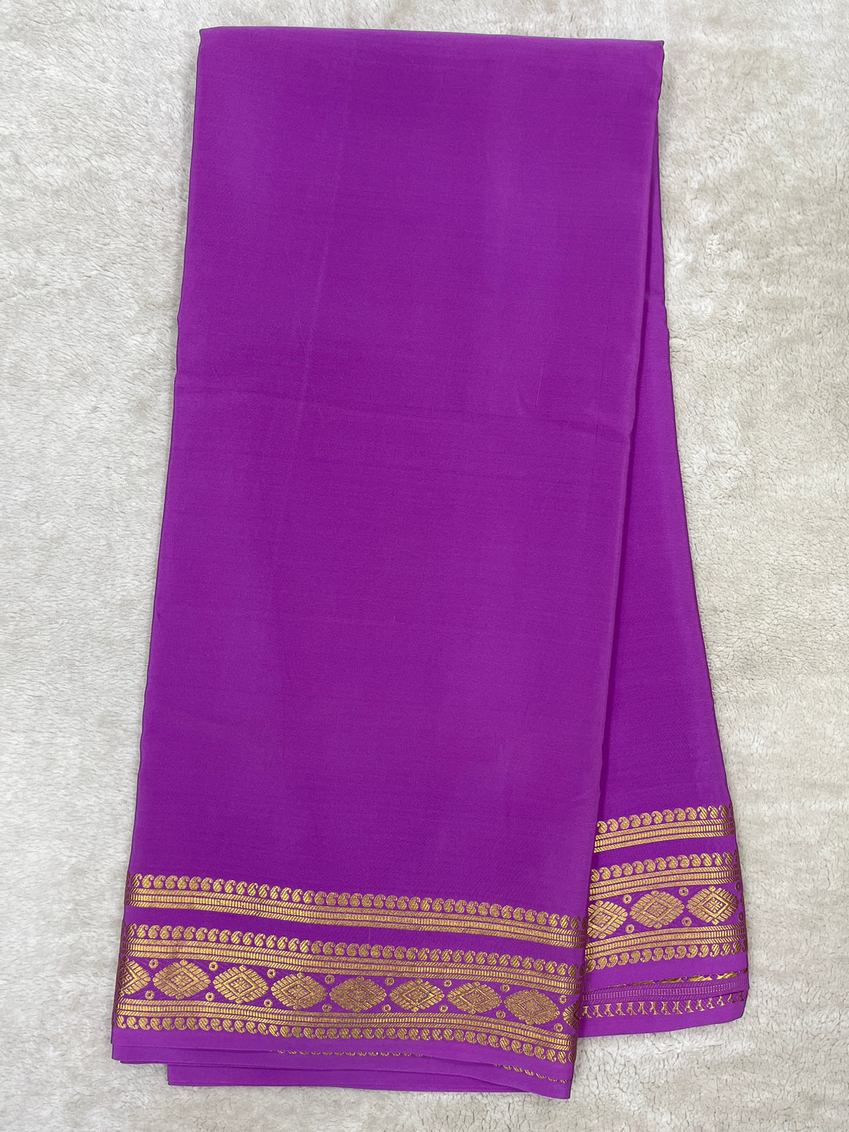 Pure Mysore Silk Saree-(14601221)