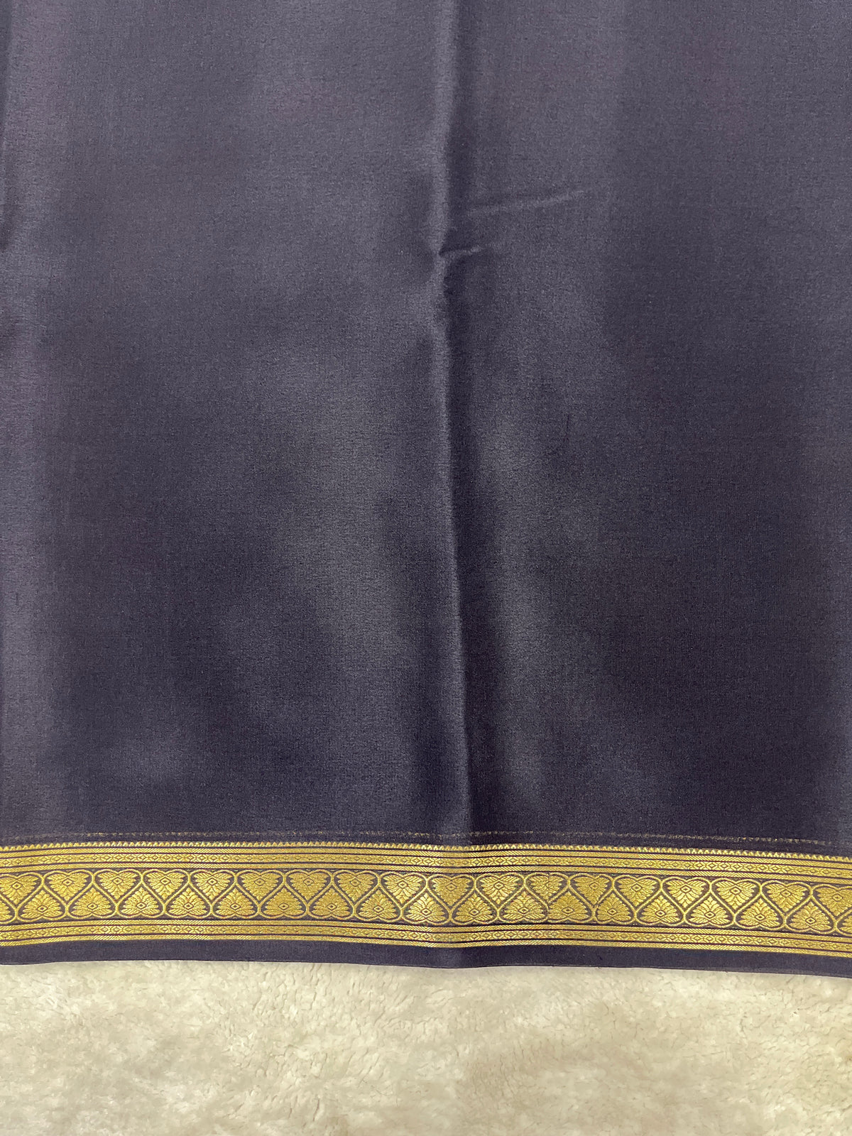 Pure crepe Mysore silk saree 13106331 (70gsm)