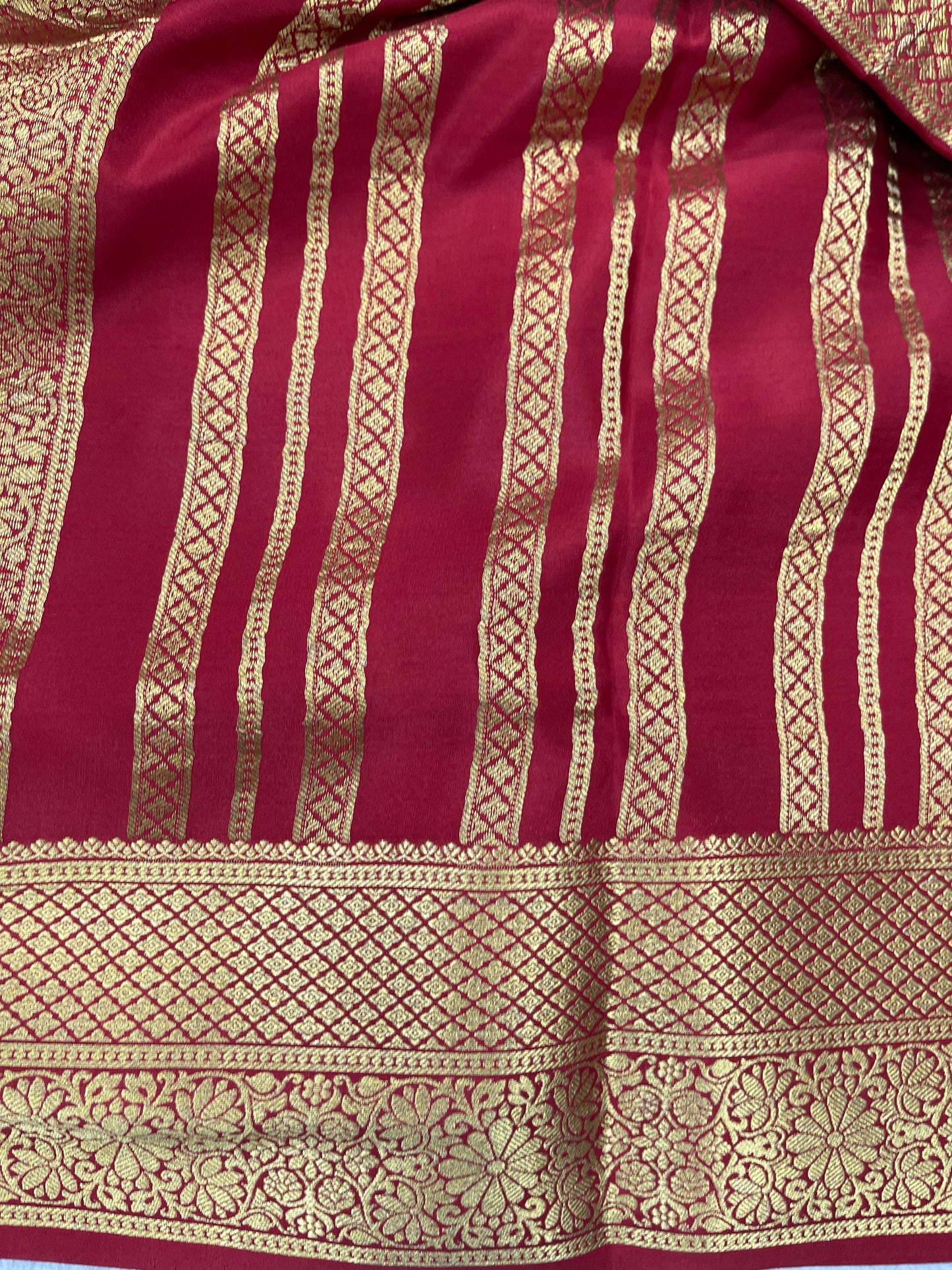 Pure crepe Mysore silk-Janu Ptd(26381134)