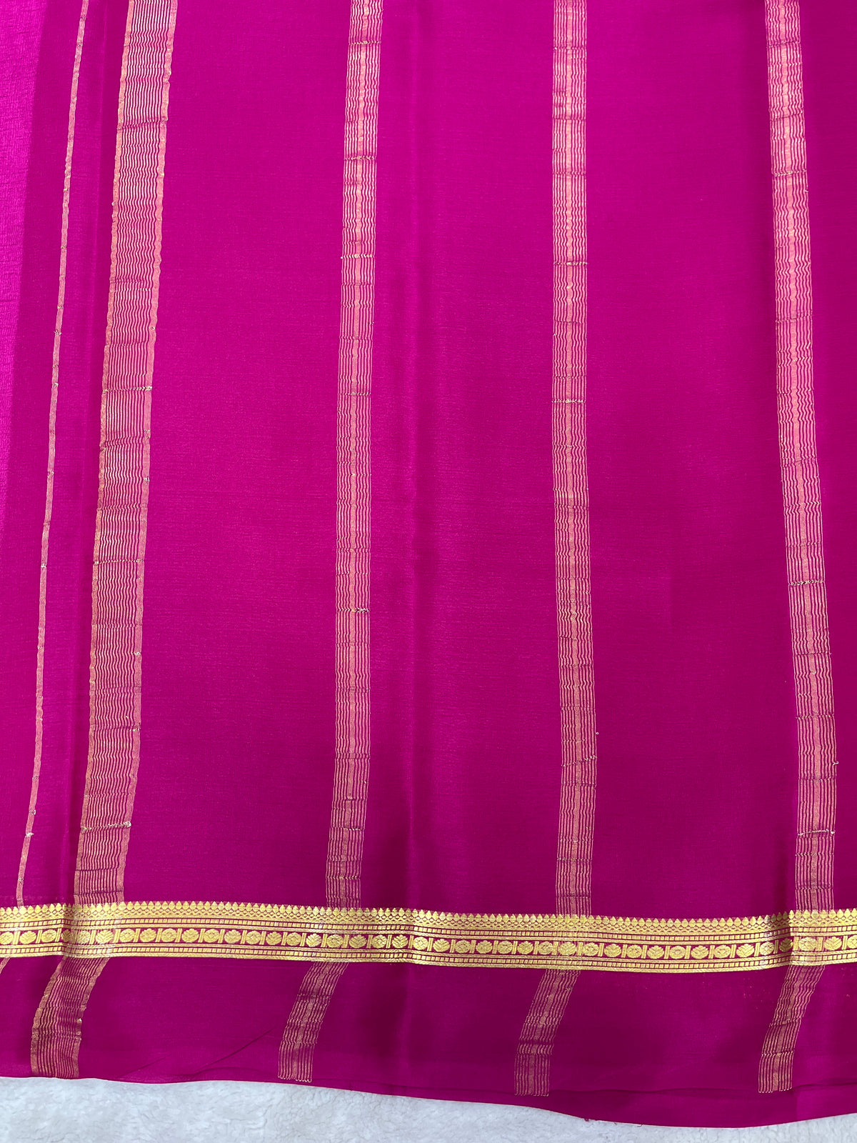 Pure crepe Mysore silk saree 26387301 (70gsm)