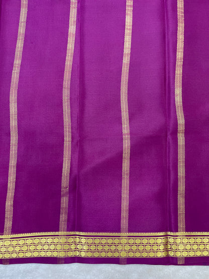 Pure crepe Mysore silk saree 26386623 (70gsm)Bibb