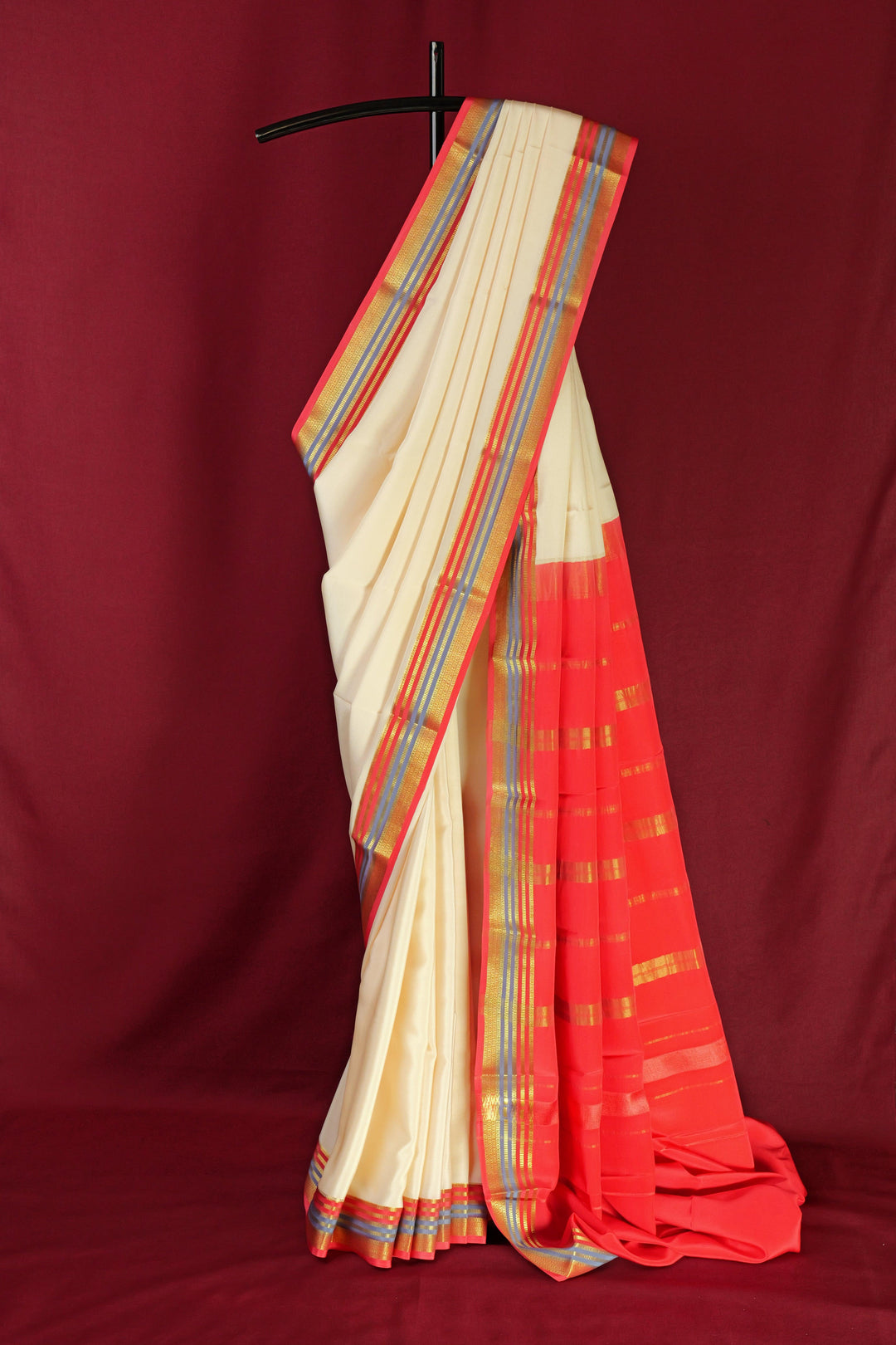 PURE MYSORE SILK SAREE | SILK MARK CERTIFIED - ATHARVA