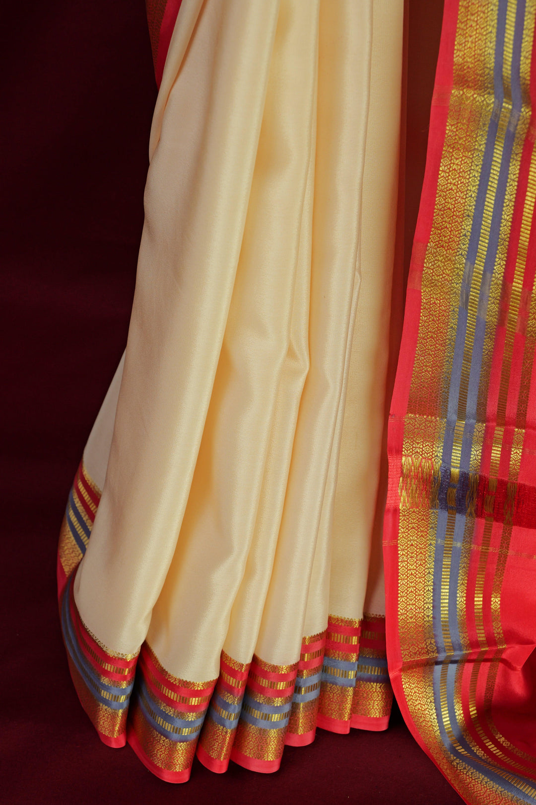 PURE MYSORE SILK SAREE | SILK MARK CERTIFIED - ATHARVA