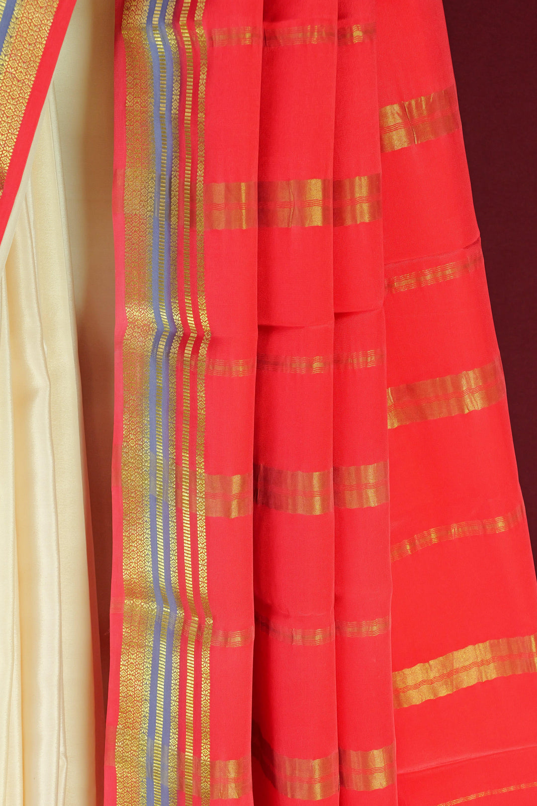 PURE MYSORE SILK SAREE | SILK MARK CERTIFIED - ATHARVA