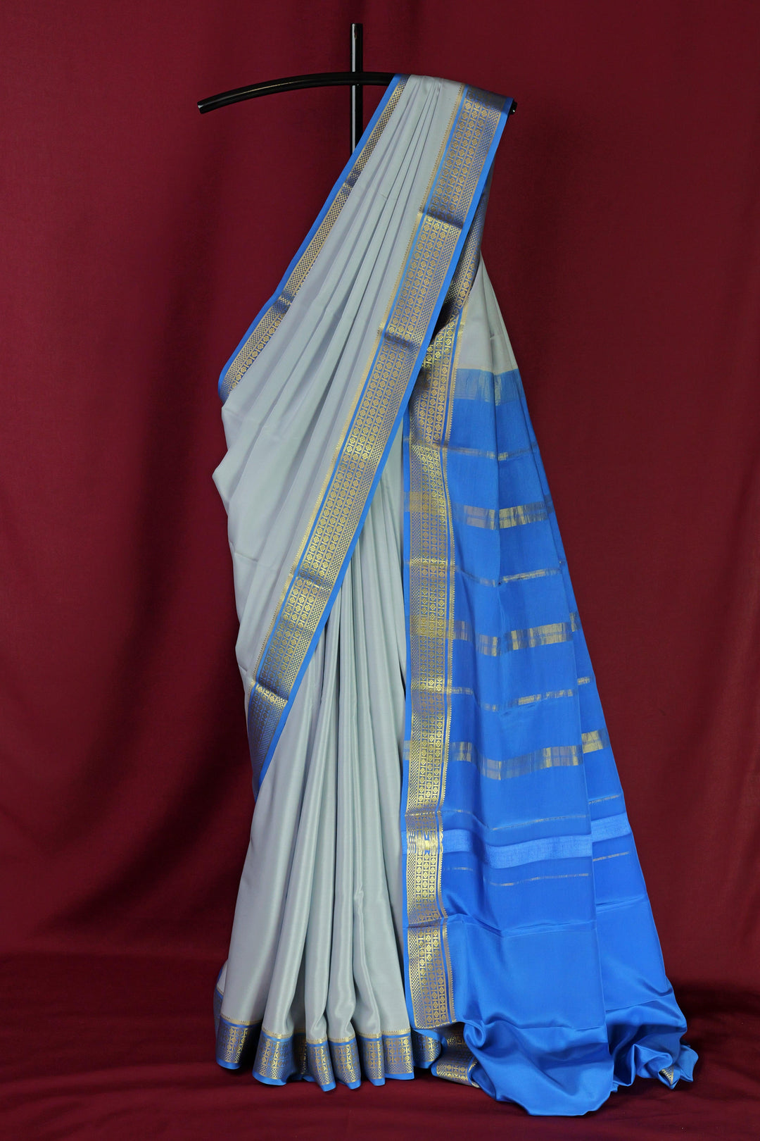 PURE MYSORE SILK SAREE | SILK MARK CERTIFIED - ATHARVA