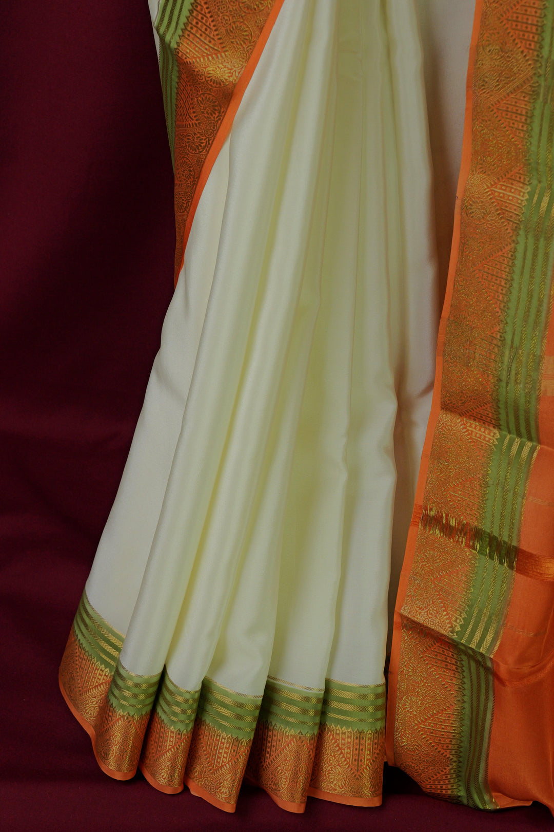 PURE MYSORE SILK SAREE | SILK MARK CERTIFIED - ATHARVA