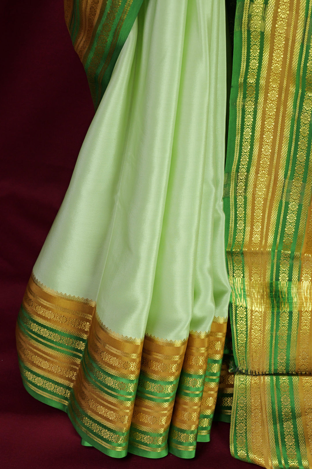 PURE MYSORE SILK SAREE | SILK MARK CERTIFIED - ATHARVA