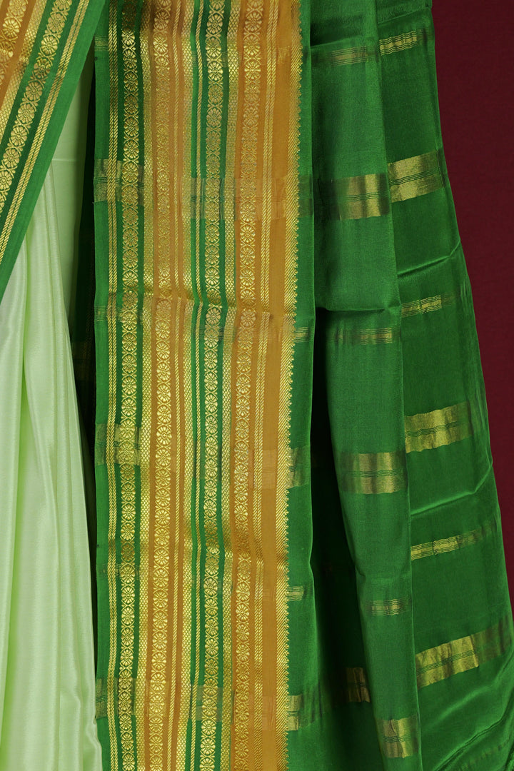 PURE MYSORE SILK SAREE | SILK MARK CERTIFIED - ATHARVA