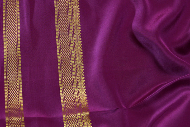 PURE MYSORE SILK SAREE | BENTEX BORDER | SILK MARK CERTIFIED - ATHARVA