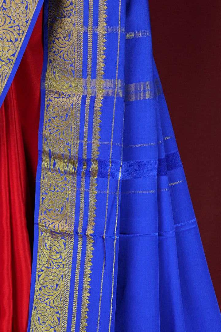 PURE MYSORE SILK SAREE | SILK MARK CERTIFIED - ATHARVA