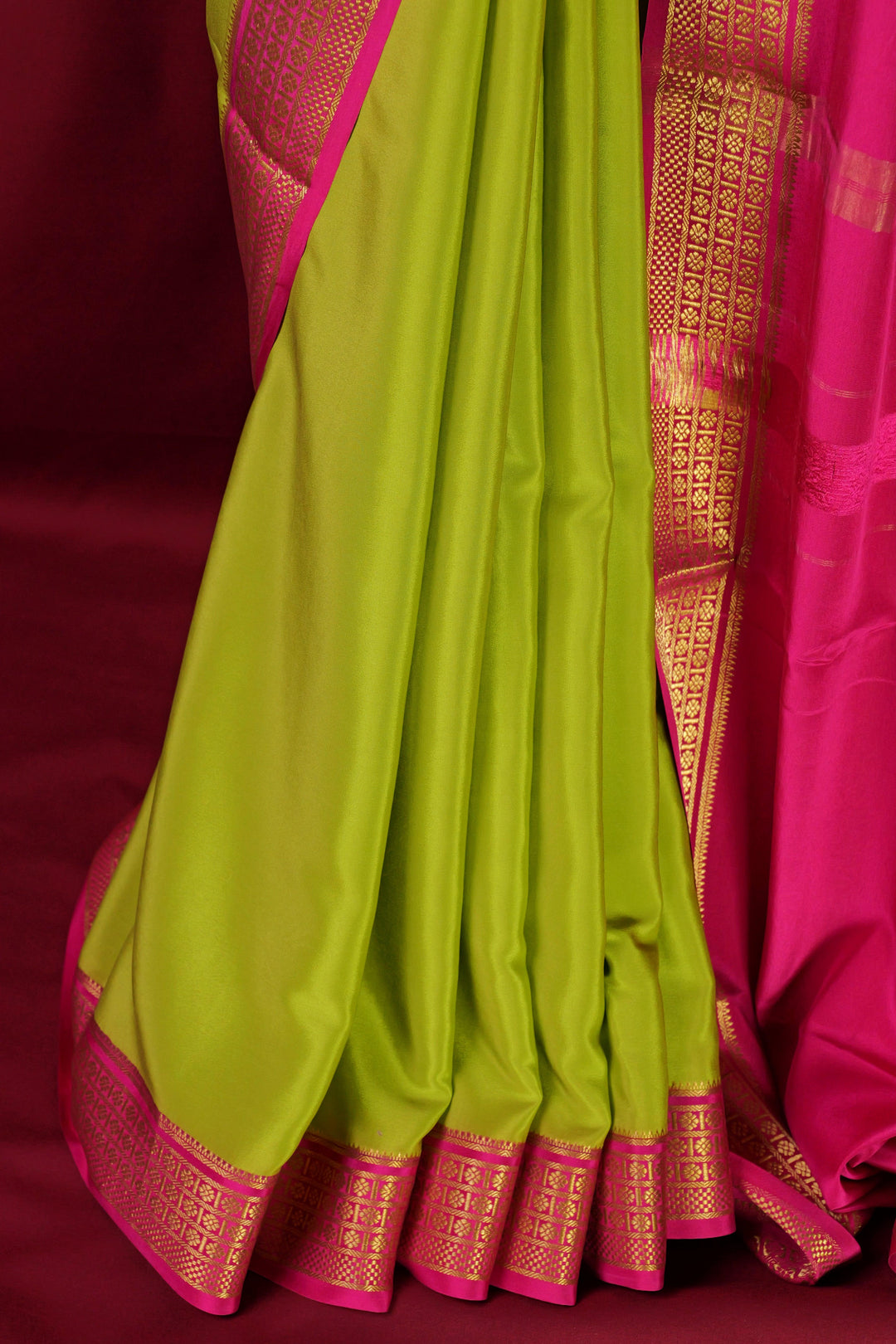 PURE MYSORE SILK SAREE | SILK MARK CERTIFIED - ATHARVA